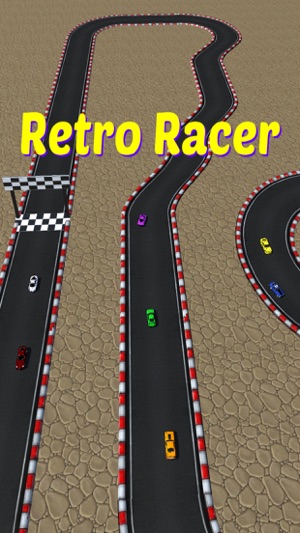 Retro Racer arcade race game(圖5)-速報App