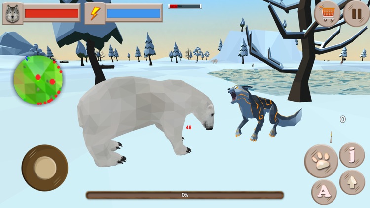 Wild Wolf Family Simulator 3D