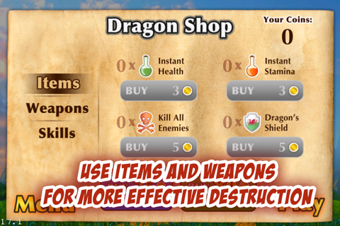 Dragons Rage Deluxe screenshot 2