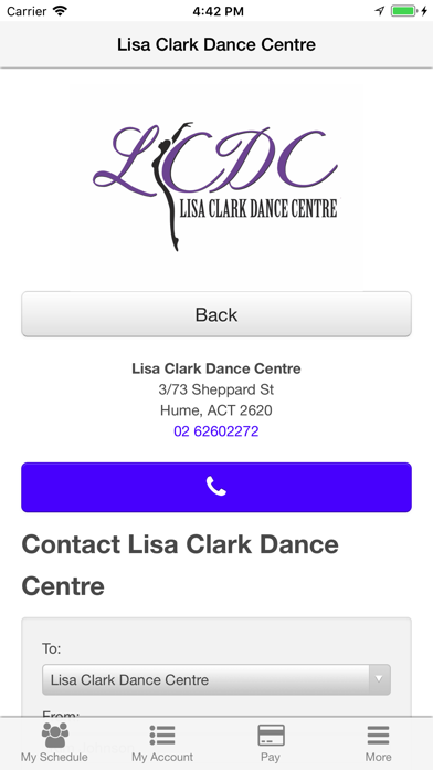 Lisa Clark Dance Centre screenshot 3