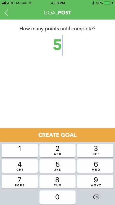 GoalPost - Goal Tracker screenshot 3