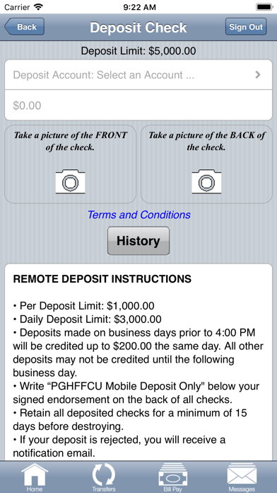 How to cancel & delete Pittsburgh Firefighters FCU from iphone & ipad 4