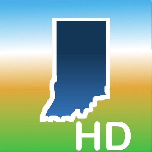 Aqua Map Indiana Lakes GPS HD
