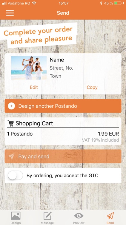 Postando – Postcard App screenshot-5