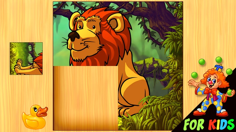 Wild Animals Puzzle – For Kids screenshot-3