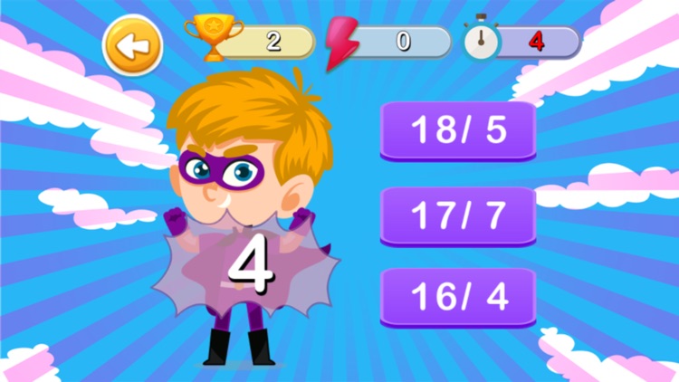 Super Hero Math Games screenshot-4