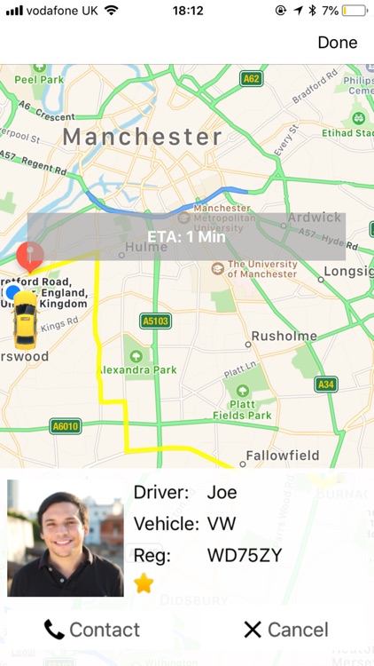 Manchester Taxi Service