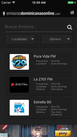 Game screenshot Emisoras Dominicanas Online apk