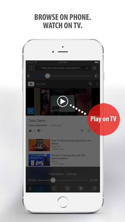 Tubio - Cast Web Videos to TV