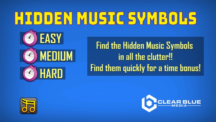 Hidden Music Symbols