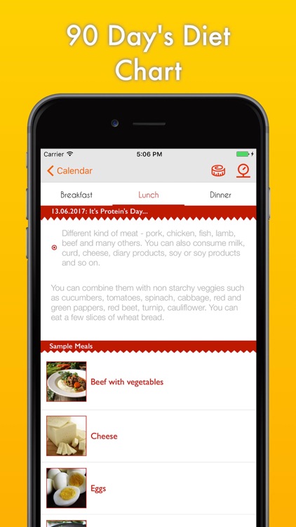 90 Days Diet Chart Pro screenshot-3