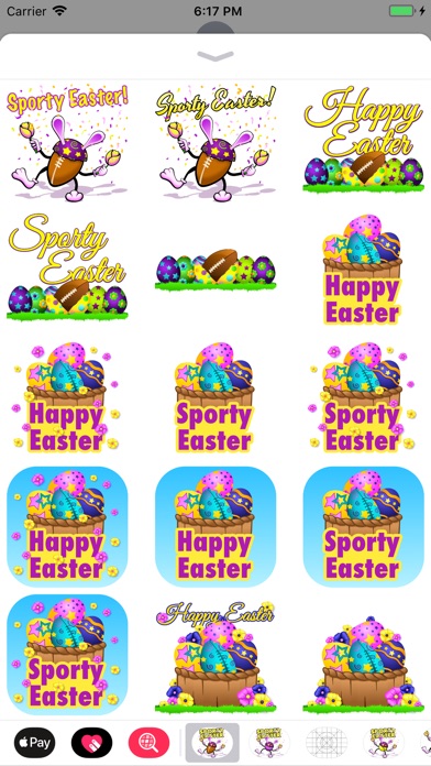 Easter Football Stickers screenshot 2