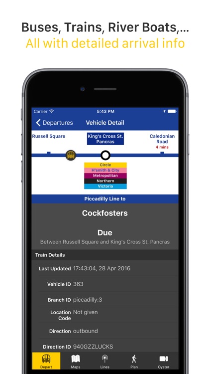 Ride - London Tube Tracker