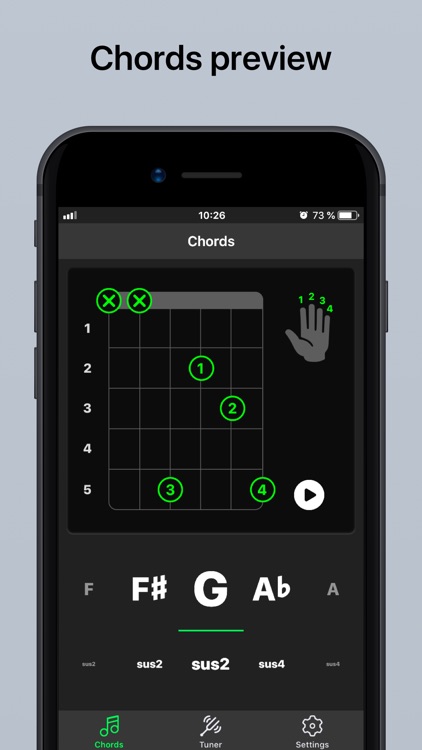 Guitar Tuner Pro, Bass,Ukulele screenshot-3