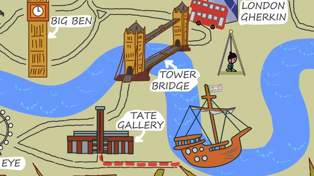 Treasure Hunt Map in London(圖2)-速報App