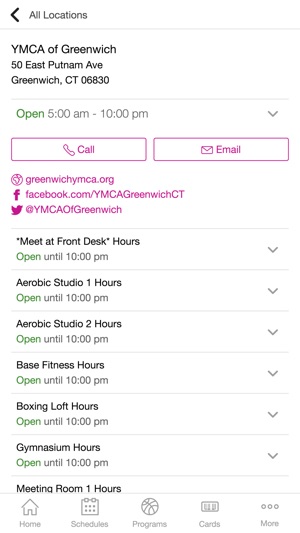 YMCA of Greenwich(圖1)-速報App