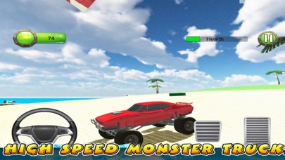 Beach Car Water Driving screenshot 2