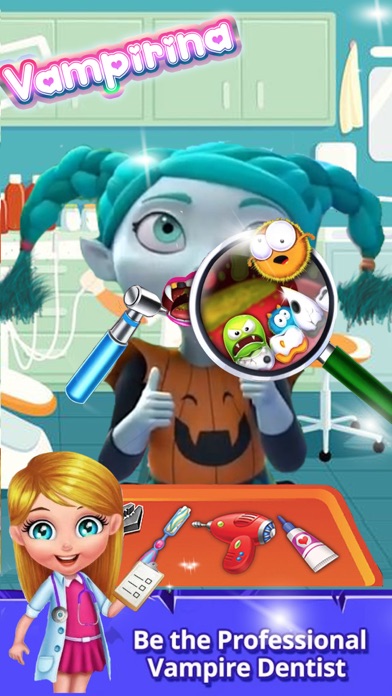 Vampirina Dentist game screenshot 3