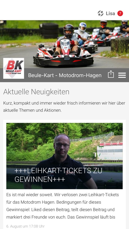 Beule-Kart - Motodrom-Hagen