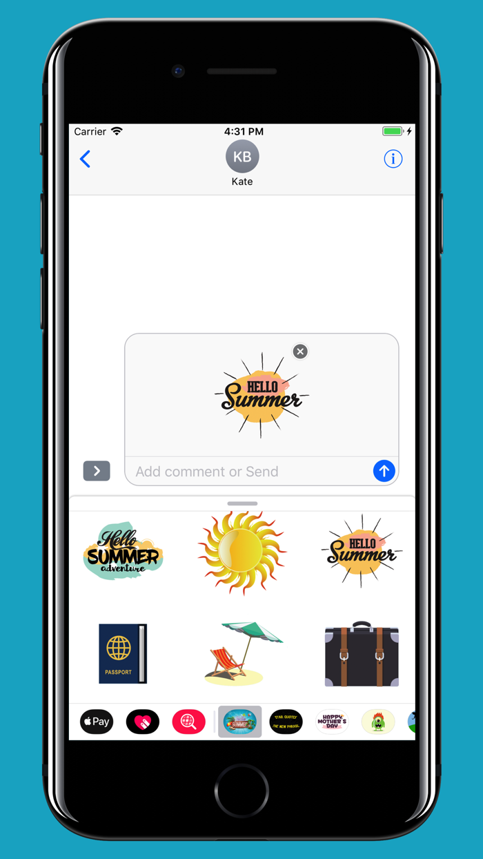 Summer is Coming - Stickers