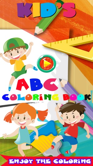 ABC Alphabet Coloring Books