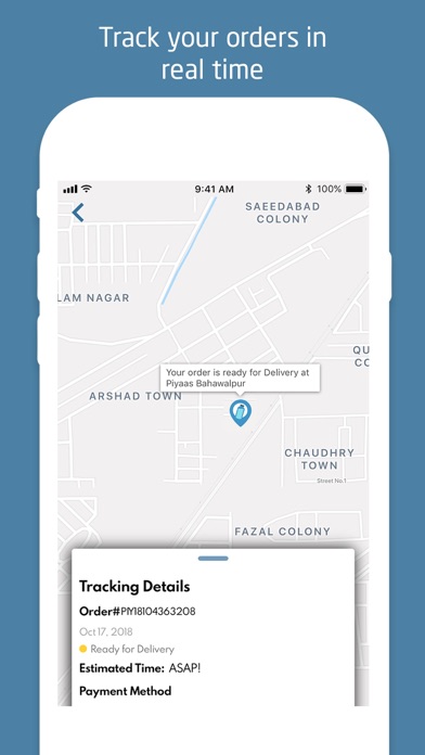 Piyaas - Track water delivery screenshot 4