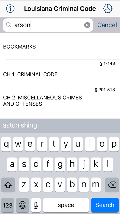 LA Criminal Code 2018