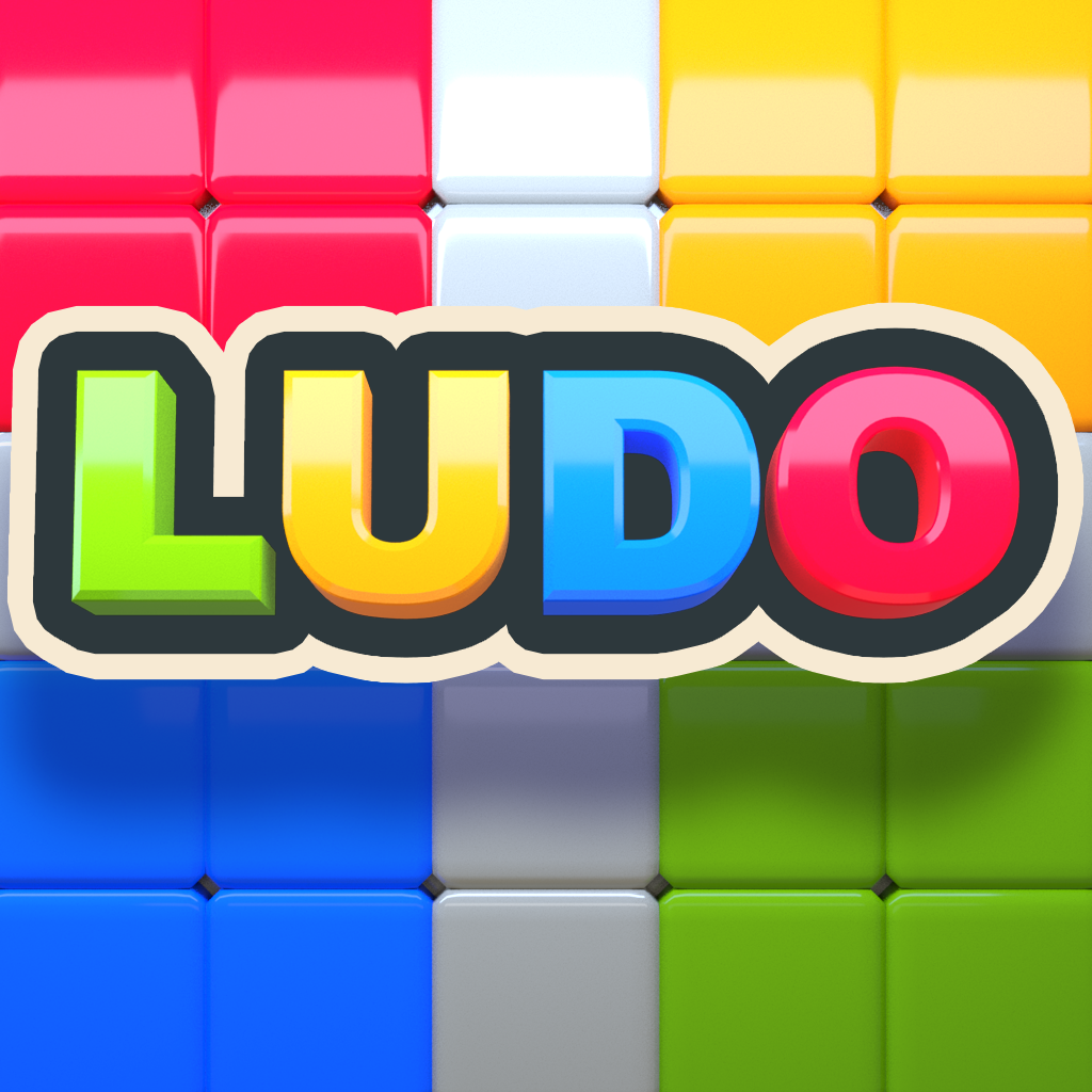 Premium PSD | Ludo game logo