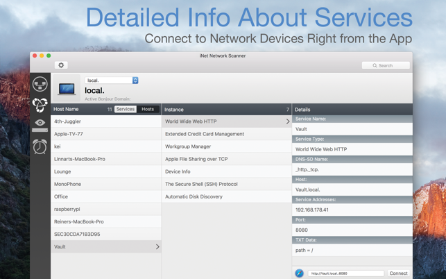‎iNet Network Scanner Screenshot