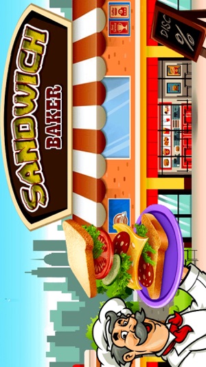 Sandwich Baker Shop Simulator