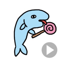 A Weird Fish Animated Stickers