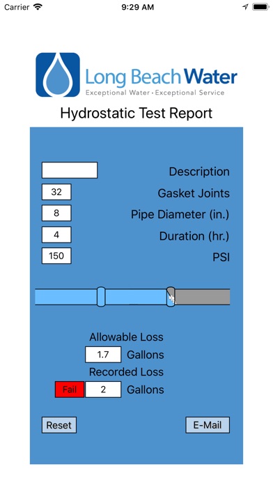Hydrostatic Test screenshot 3