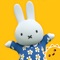 Go to the living room to paint your own Miffy masterpiece
