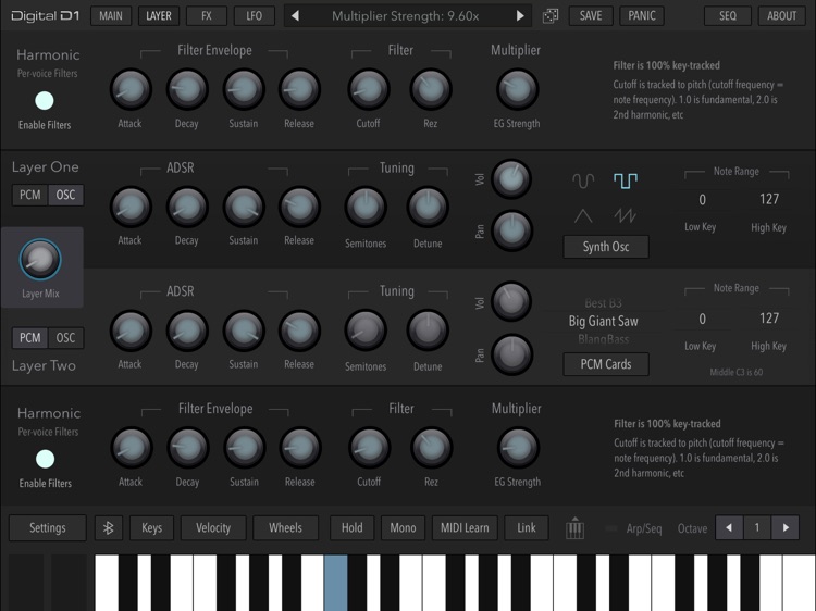 AudioKit Digital D1 Synth screenshot-3