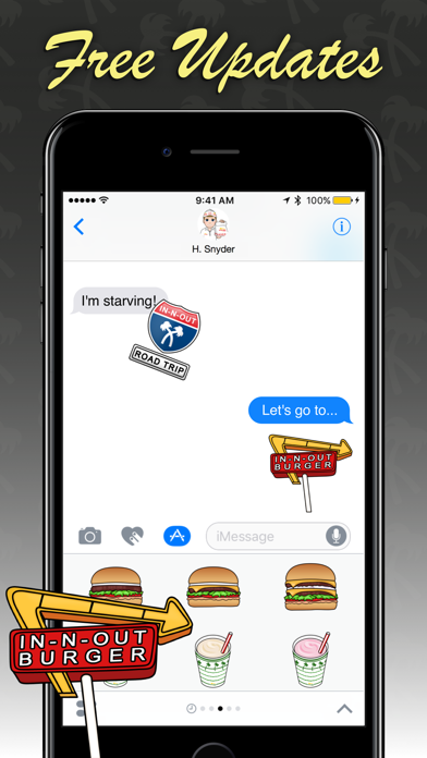 How to cancel & delete In-N-Out Emoji from iphone & ipad 3