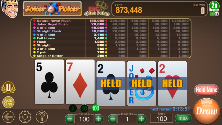 King Of Video Poker Multi Hand screenshot-6