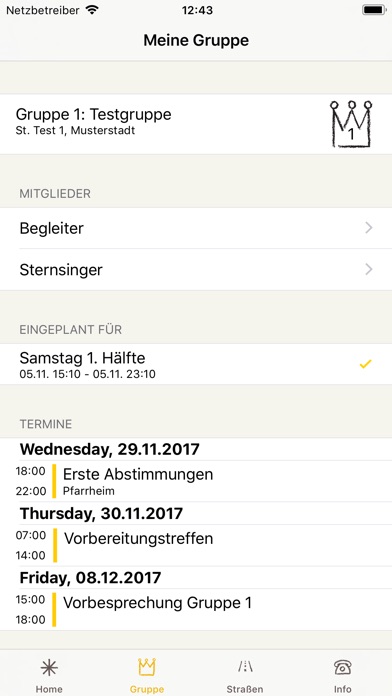 Sternsinger-App Mobil screenshot 2