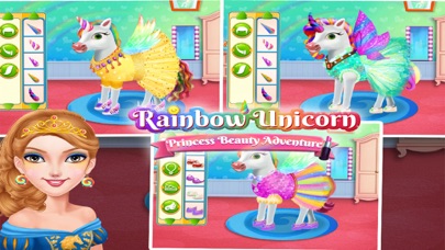 How to cancel & delete Rainbow Unicorn Princess from iphone & ipad 2