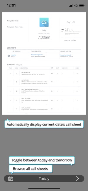 Today's Call Sheet(圖1)-速報App