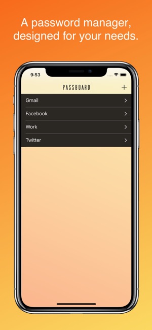 Passboard: Password Keyboard