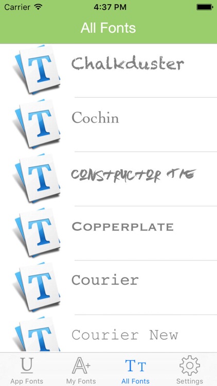 ALLFONTS - Install Any & All New Custom Fonts screenshot-3