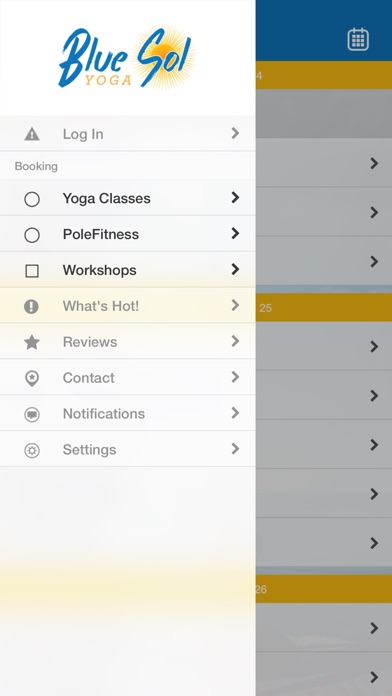 Blue Sol Yoga screenshot 2