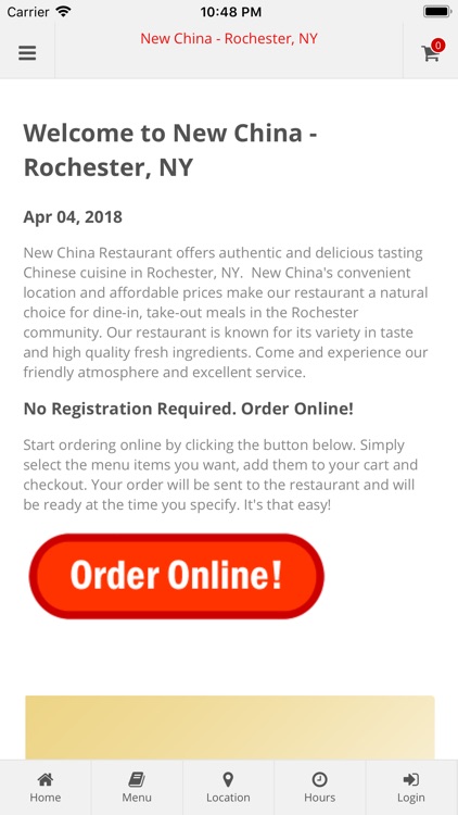 New China Rochester NY