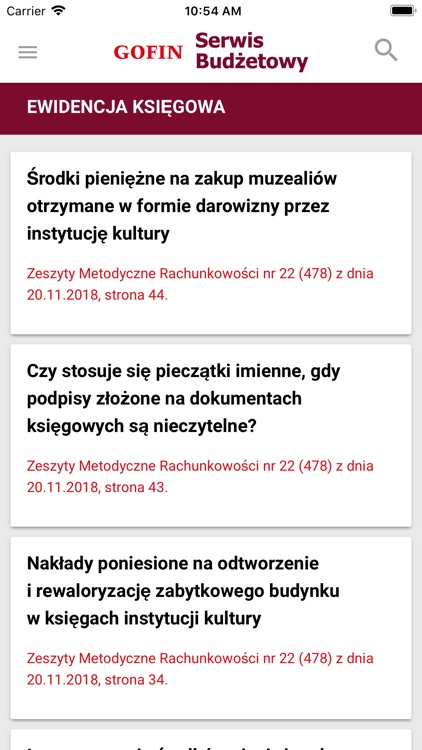 GOFIN Serwis Budżetowy screenshot-3