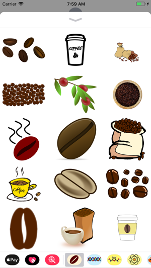 Coffee Bean Stickers(圖2)-速報App