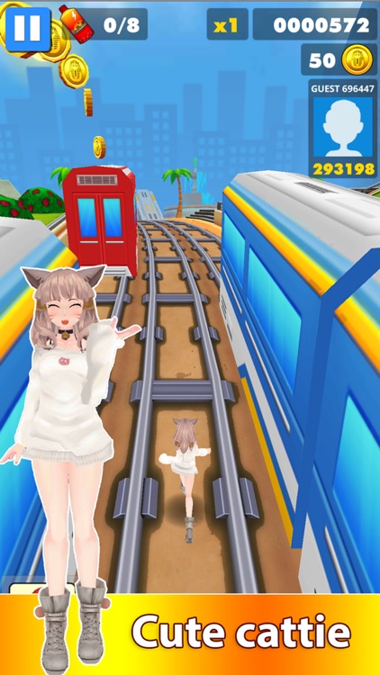 Versão antiga de Subway Princess Runner