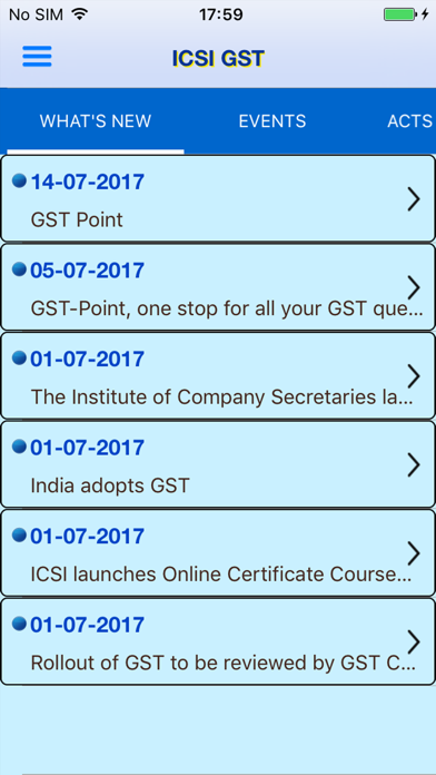 How to cancel & delete ICSI-GST from iphone & ipad 1