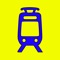 Get current train locations and stop departure times in a clear, uncluttered interface