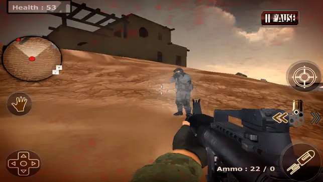 Captura de Pantalla 2 Desierto Comando Lucha 2017 iphone