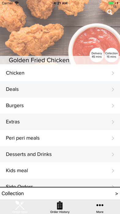 How to cancel & delete Golden Fried Chicken from iphone & ipad 2